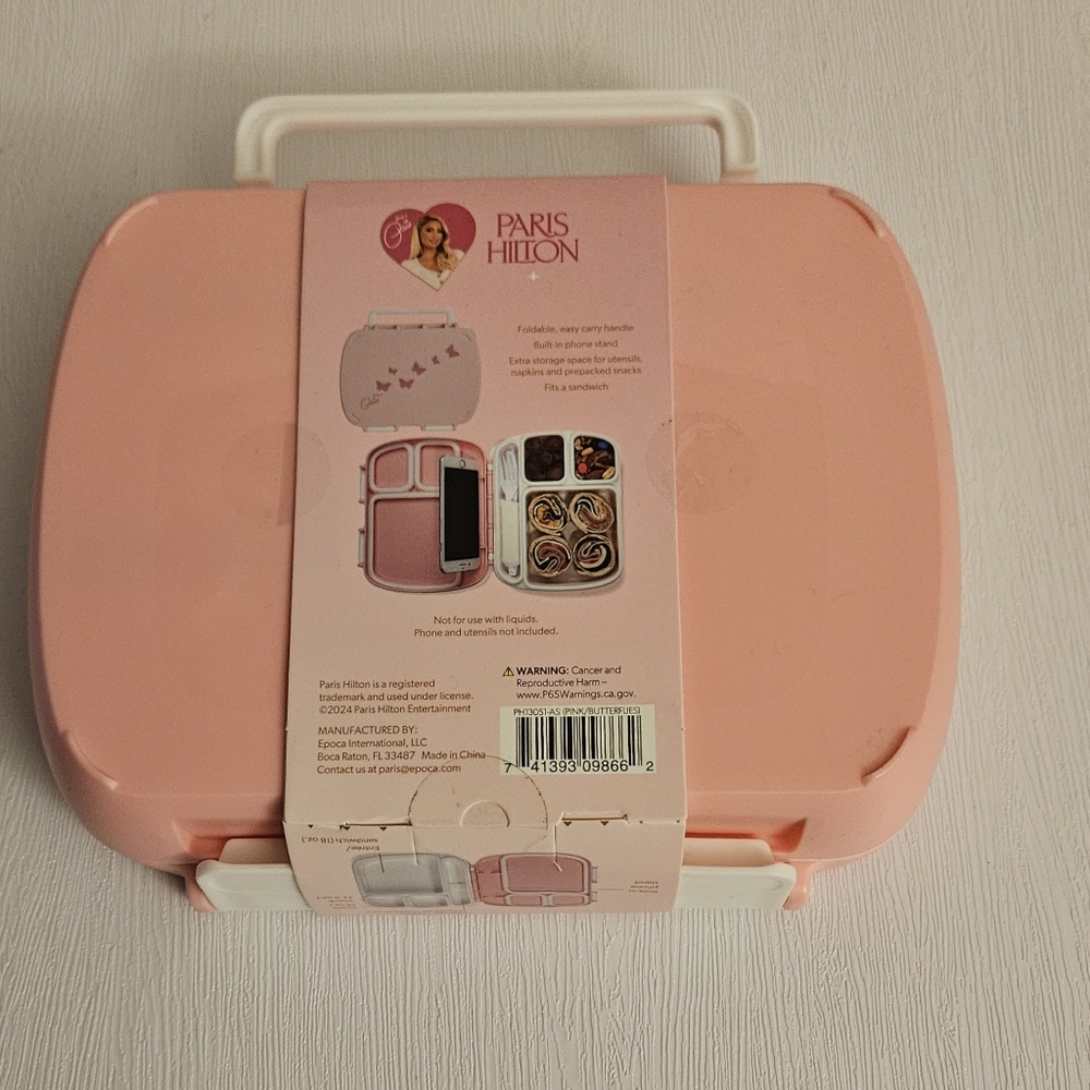 Paris Hilton Bento Style Lunch Box